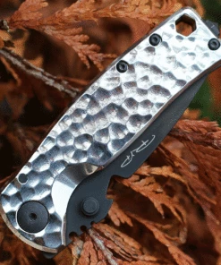 Cheapest 😀 DPX HEST/F Urban - Silver Hammertone (2.9" Black S35VN) DPHSF065 😀 -Automatic Knives shop DPXHSF065.3 38411.1633017387