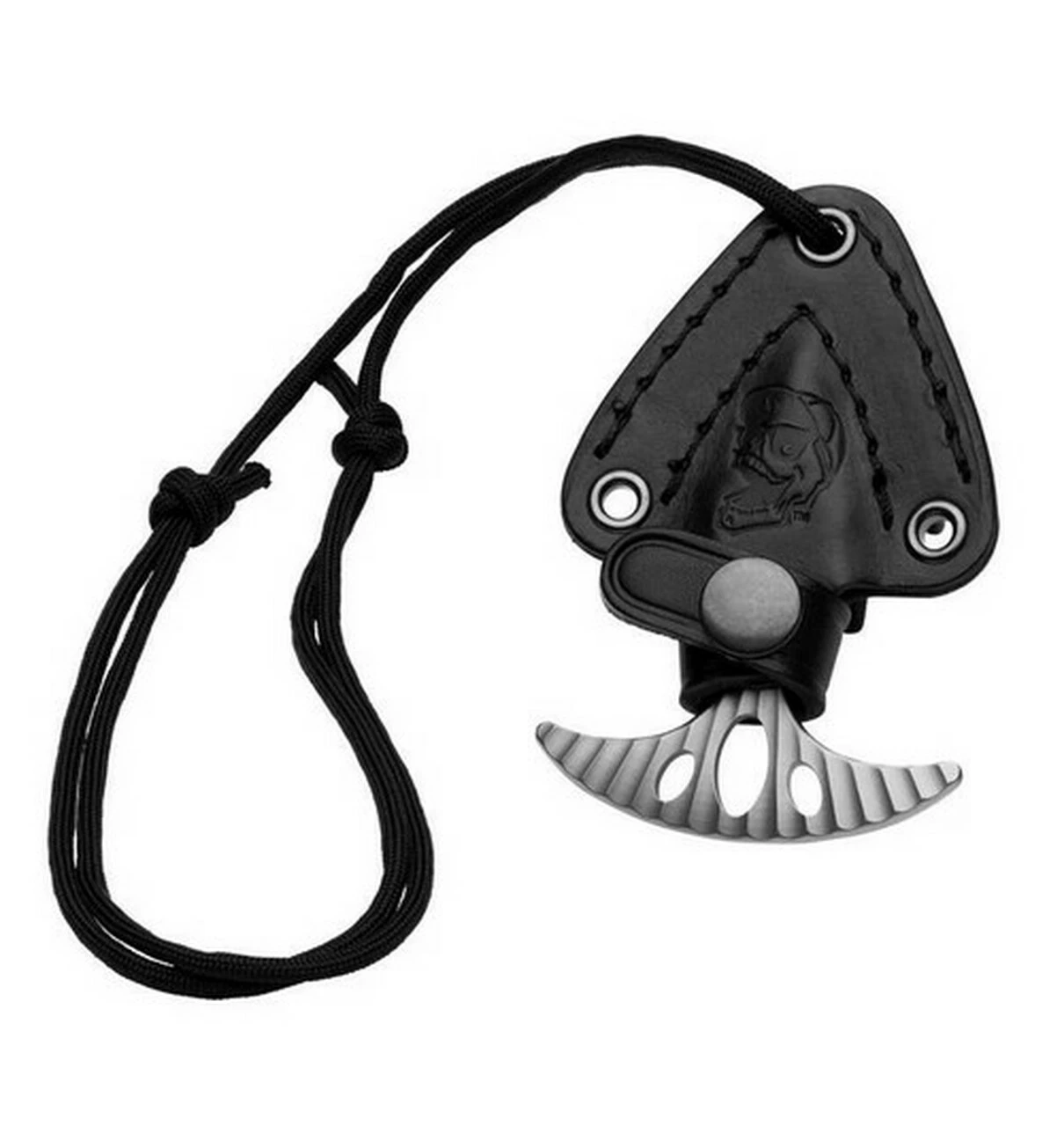 Cheapest 🎁 DPx Gear HIT Dagger Ti - Sandblasted DPHTX007, 3-1/8" Overall M390 Stonewashed Push Dagger / Neck Knife, Black Leather Sheath and Adjustable Lanyard 🎉 2 Cheapest 🎁 DPx Gear HIT Dagger Ti - Sandblasted DPHTX007, 3-1/8" Overall M390 Stonewashed Push Dagger / Neck Knife, Black Leather Sheath and Adjustable Lanyard 🎉 - Image 2