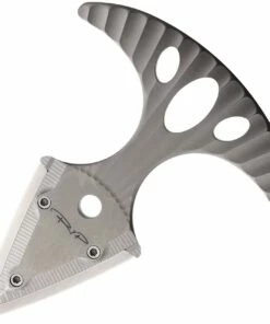 Cheapest 🎁 DPx Gear HIT Dagger Ti - Sandblasted DPHTX007, 3-1/8" Overall M390 Stonewashed Push Dagger / Neck Knife, Black Leather Sheath and Adjustable Lanyard 🎉