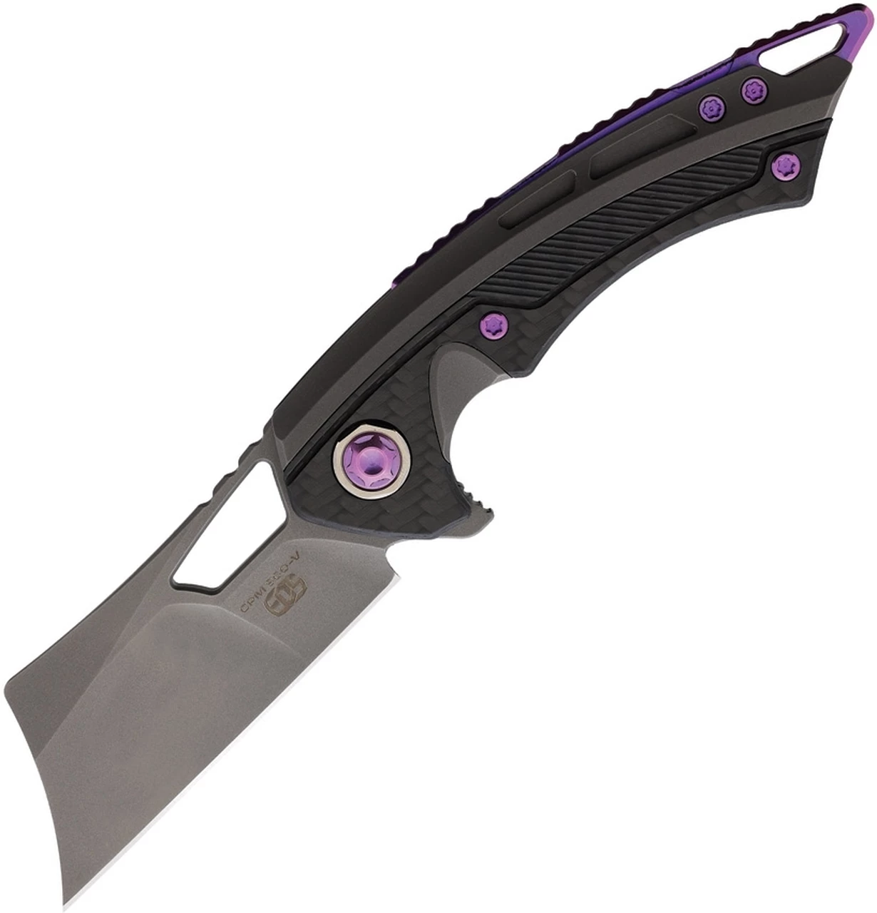 Best reviews of 🌟 EOS - Elite Outfitting Solutions EOS Mini Cleaver Sasha EOS092, 3.25" CPM S60V Dark Stonewashed Cleaver, Titanium Handle w/ Purple Inlay 🔥 1 Best reviews of 🌟 EOS - Elite Outfitting Solutions EOS Mini Cleaver Sasha EOS092, 3.25" CPM S60V Dark Stonewashed Cleaver, Titanium Handle w/ Purple Inlay 🔥