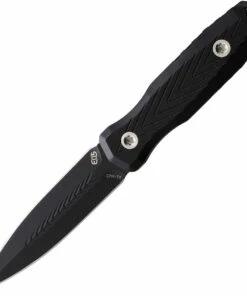 Discount 👏 EOS - Elite Outfitting Solutions EOS Mini Thresher Blackout - Black Alum (3.62" CPM-3V Black Double Edged) Black Kydex ⌛