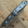 Brand new 😀 ESEE Knives ESEE-4P-WEB (4.5" Black w/Spider Web) Coyote Brown 🔔