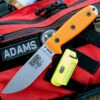 Cheap 😍 ESEE Knives ESEE-4P35V-OR, 4.5" S35VN Plain Blade, Orange G-10 Handle, Black Sheath 🤩