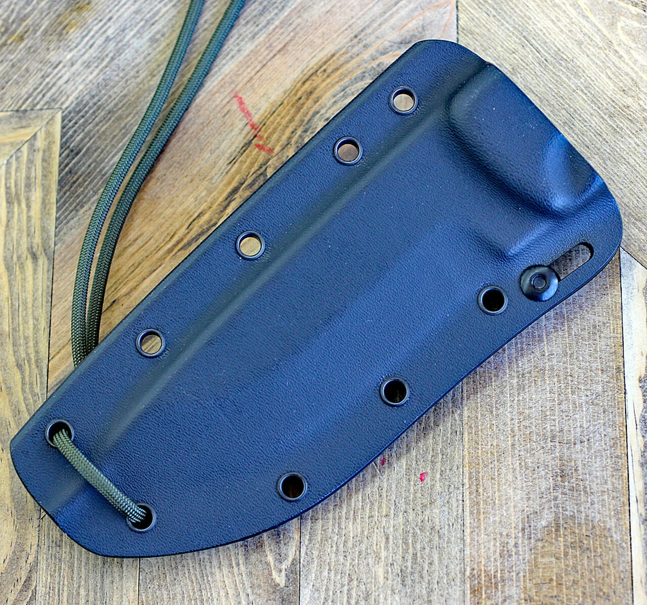 Budget ⭐ ESEE Knives ESEE-5 5POD-017, 5.25" 1095 Carbon Steel OD Green Plain Blade, Green Canvas Micarta 3D Handle, Black Kydex Sheath 🛒 3 Budget ⭐ ESEE Knives ESEE-5 5POD-017, 5.25" 1095 Carbon Steel OD Green Plain Blade, Green Canvas Micarta 3D Handle, Black Kydex Sheath 🛒 - Image 3