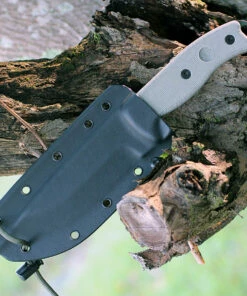 Best Pirce 👏 ESEE Knives ESEE Model 5, Green Canvas Micarta, OD Blade, Kydex Sheath, Plain Edge 💯 -Automatic Knives shop ESEE 5P OD E.2 30320.1576008932