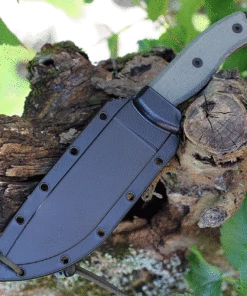 Best reviews of ⭐ ESEE Knives ESEE-6P-CP-B, 6.5" Plain Blade w/ Clip Point Blade , Black Molded Sheath w/ Clip Plate 🔔 -Automatic Knives shop ESEE 6P CP B.2 49440.1623872388