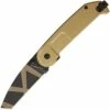 Cheapest 🎉 Extrema Ratio BF2 CT Desert Warfare Folding Knife EX10146, 3.2" N690 Desert Warfare Plain Blade, Tan Aluminum Handle 👏