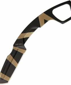 Flash Sale 😀 Extrema Ratio NK3 Karambit Neck Knife EX0213, 2.7" N690 SS Desert Warfare Standard Tanto Blade, Black SS Handle 💯