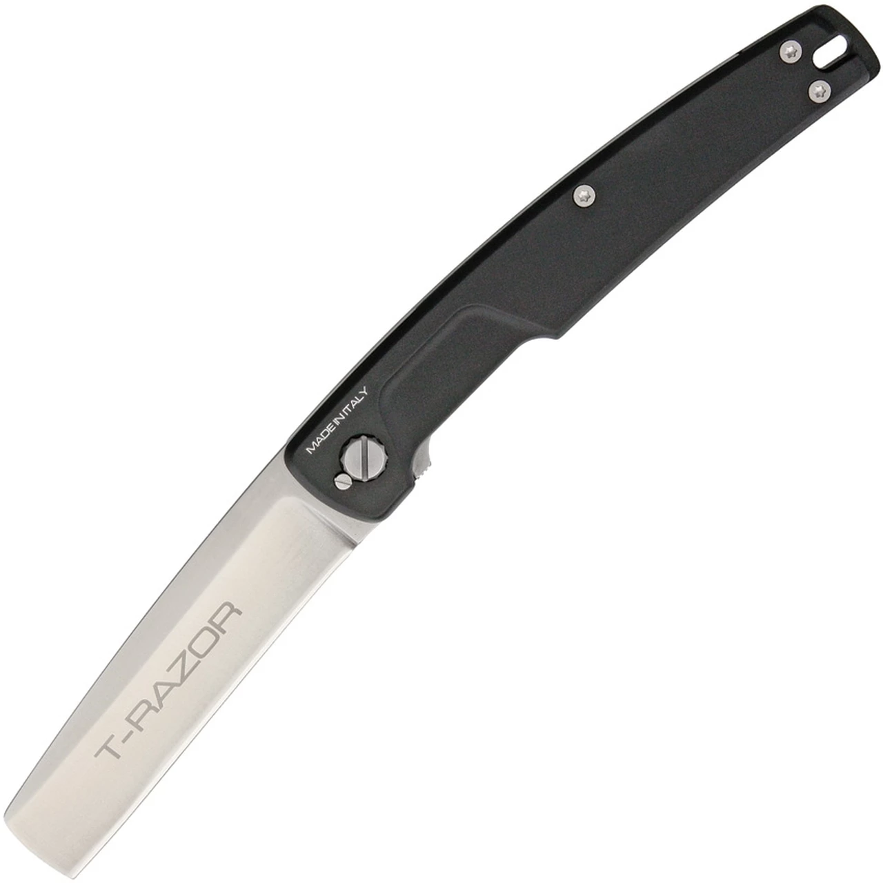 Best deal 👍 Extrema Ratio T-Razor Satin, 3.75" N690 Satin Cleaver Blade, Black Aluminum Handle 🎉 1 Best deal 👍 Extrema Ratio T-Razor Satin, 3.75" N690 Satin Cleaver Blade, Black Aluminum Handle 🎉