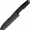Hot Sale 🎉 Extrema Ratio Ontos Fixed Blade, 6.5" Bohler N690 Black Tanto Blade, Black Forprene Handle ⌛