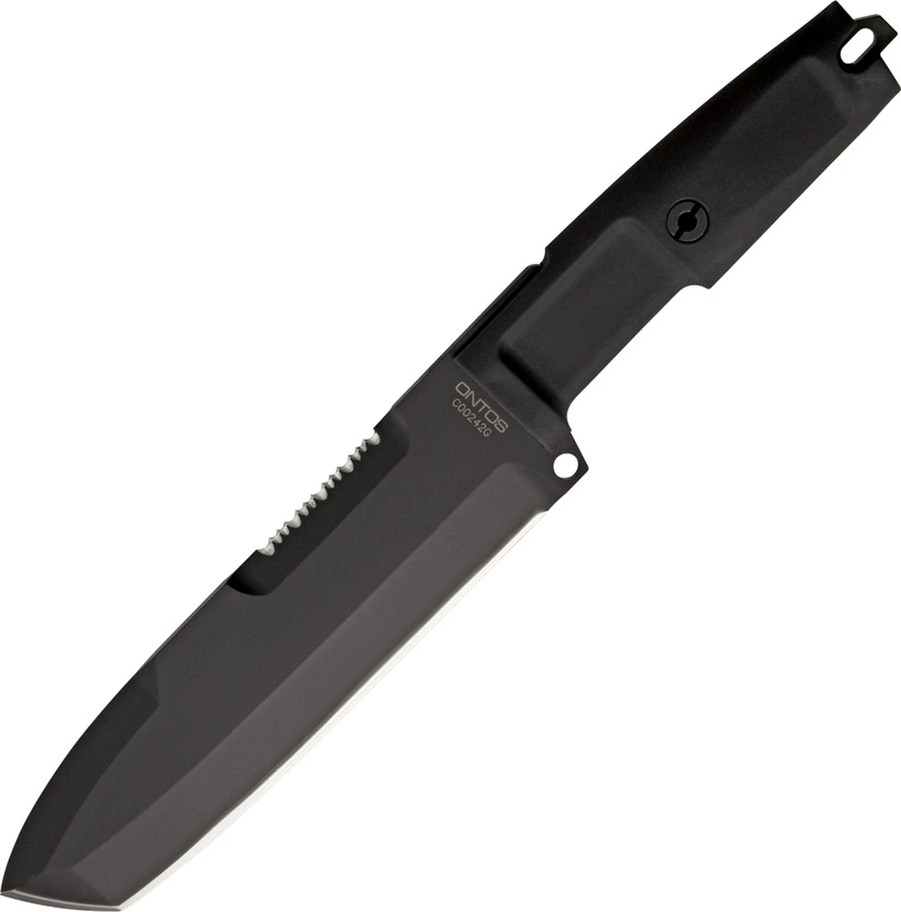 Hot Sale 🎉 Extrema Ratio Ontos Fixed Blade, 6.5" Bohler N690 Black Tanto Blade, Black Forprene Handle ⌛ 1 Hot Sale 🎉 Extrema Ratio Ontos Fixed Blade, 6.5" Bohler N690 Black Tanto Blade, Black Forprene Handle ⌛