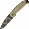 Discount 🎉 Extrema Ratio BF2 CD Desert Warfare Folding Knife EX135BF2, 3.5" N690 Black Plain Blade, Desert Warfare Aluminum Handle ⭐