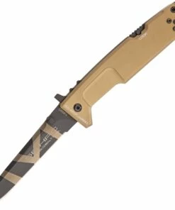 Top 10 😀 Extrema Ratio Nemesis Folding Knife EX136NEM, 4.5" N690 Desert Warfare Plain Blade, Tan Aluminum Handle ⭐