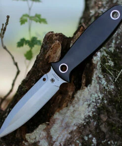Best Pirce ❤️ Spyderco Knives Spyderco Nightstick FB47GP, 4.14 CPM S30V Dagger Blade, G-10 Handle ⭐