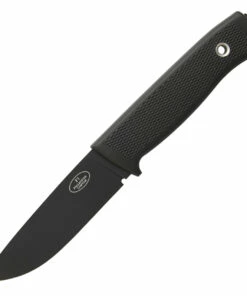 Outlet 🎁 Fallkniven F1 Swedish Military, Laminated VG10 Black Teflon Coated, Full Cover Leather Sheath 🔔