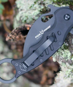 Wholesale 😀 Fox Knives USA FOX Knives Folding Karambit 478B, 3.2 in. N690Co Black blade, Black T6-6061 Aircraft Aluminum 🎁 6 Wholesale 😀 Fox Knives USA FOX Knives Folding Karambit 478B, 3.2 in. N690Co Black blade, Black T6-6061 Aircraft Aluminum 🎁 -Automatic Knives shop FOX478B.1 59177.1603462144