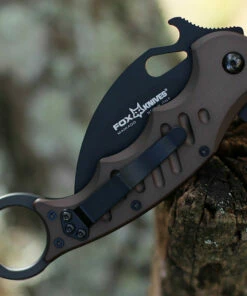 Coupon 🎁 Fox Knives USA FOX Knives Folding Karambit 478BR, 3.2 in. N690Co Black blade, Dark Brown T6-6061 Aircraft Aluminum ⌛ 6 Coupon 🎁 Fox Knives USA FOX Knives Folding Karambit 478BR, 3.2 in. N690Co Black blade, Dark Brown T6-6061 Aircraft Aluminum ⌛ -Automatic Knives shop FOX478BR.1 28124.1603392183