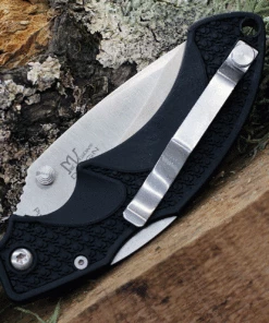 Promo ❤️ Fox Knives USA Fox USA Forza Folding Knife, 3.5" 154CM Satin Spear Point Blade, Black FRN Handle 👏 -Automatic Knives shop FOXFRZSPBK.3 45845.1619623119