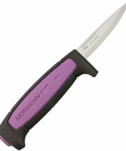 Wholesale 💯 Morakniv Precision Knife, 2.75" Satin Drop Point Blade, Black & Purple Handle 😍