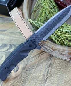 Brand new 🔥 Fox Knives USA Fox Stealth Carbon Titanium, Titanium Grade 5 & Carbon Fiber, Forprene Handle 🎁 -Automatic Knives shop FX SCT028 60980.1587655831