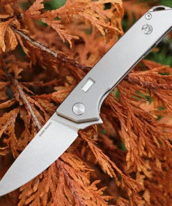 Top 10 🔥 Glow Rhino Reactor - Matte Titanium w/ Tritium (2.7" S35VN Satin) 101-Ti-S35VN-XG 🌟