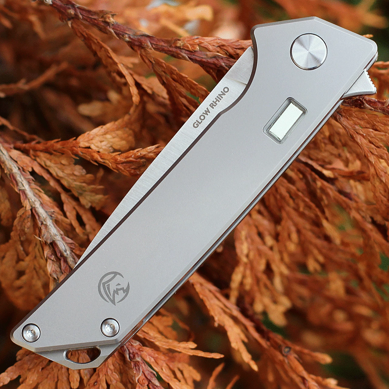 Top 10 🔥 Glow Rhino Reactor - Matte Titanium w/ Tritium (2.7" S35VN Satin) 101-Ti-S35VN-XG 🌟 3 Top 10 🔥 Glow Rhino Reactor - Matte Titanium w/ Tritium (2.7" S35VN Satin) 101-Ti-S35VN-XG 🌟 - Image 3