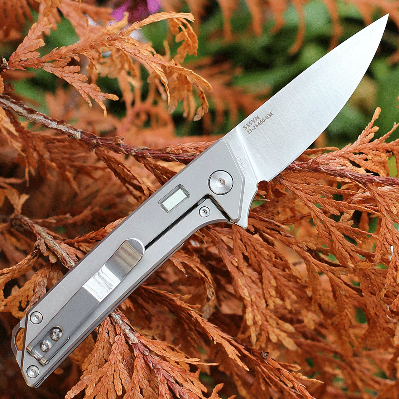 Top 10 🔥 Glow Rhino Reactor - Matte Titanium w/ Tritium (2.7" S35VN Satin) 101-Ti-S35VN-XG 🌟 2 Top 10 🔥 Glow Rhino Reactor - Matte Titanium w/ Tritium (2.7" S35VN Satin) 101-Ti-S35VN-XG 🌟 - Image 2