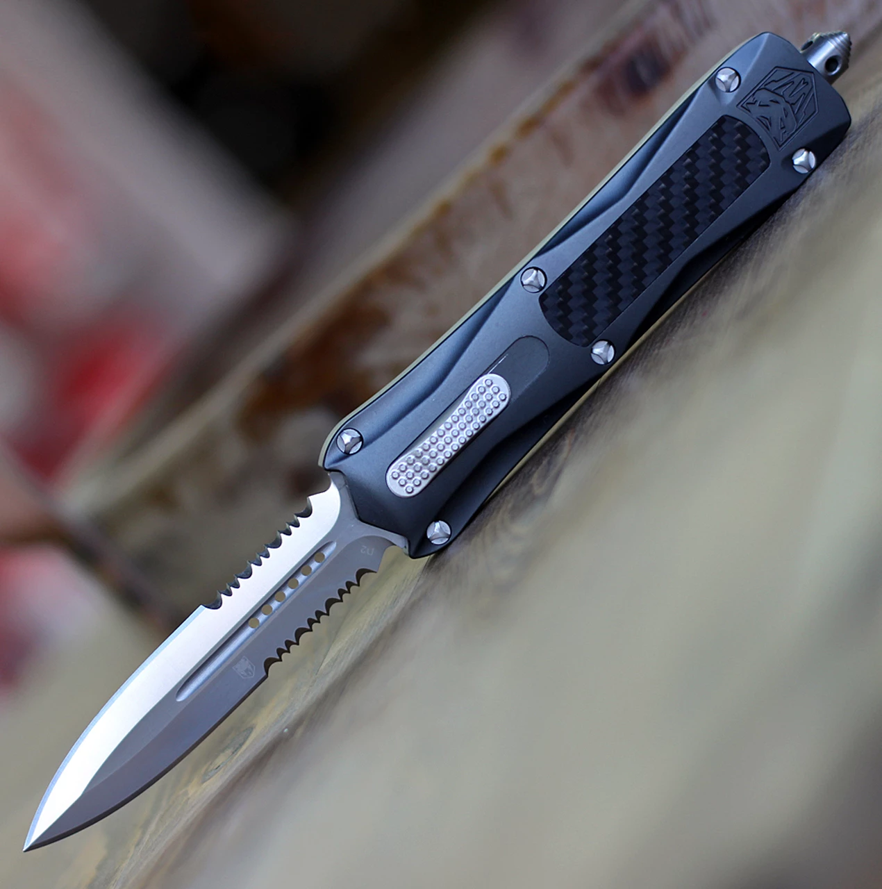 Best Pirce 🛒 CobraTec Knives GYKCDAG2SS Gray King Cobra, 4" D2 SteelDagger Serrated Blade, Anodized Aviation Aluminum Handle 🔥 1 Best Pirce 🛒 CobraTec Knives GYKCDAG2SS Gray King Cobra, 4" D2 SteelDagger Serrated Blade, Anodized Aviation Aluminum Handle 🔥