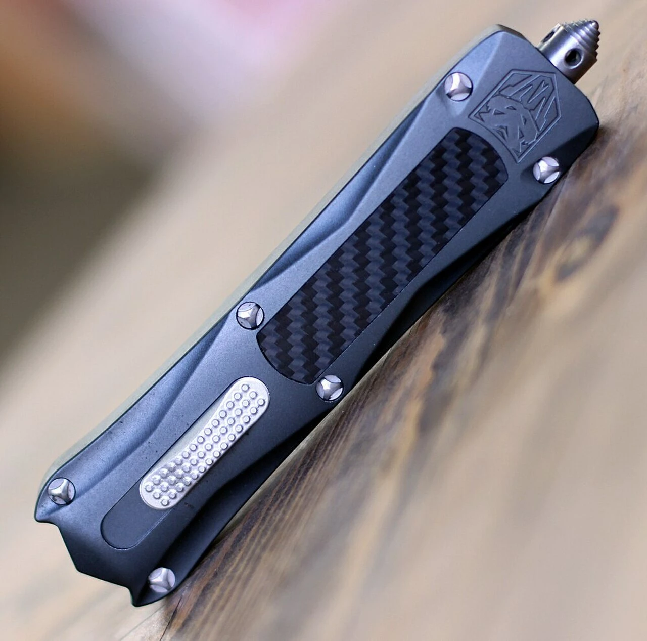 Best Pirce 🛒 CobraTec Knives GYKCDAG2SS Gray King Cobra, 4" D2 SteelDagger Serrated Blade, Anodized Aviation Aluminum Handle 🔥 3 Best Pirce 🛒 CobraTec Knives GYKCDAG2SS Gray King Cobra, 4" D2 SteelDagger Serrated Blade, Anodized Aviation Aluminum Handle 🔥 - Image 3