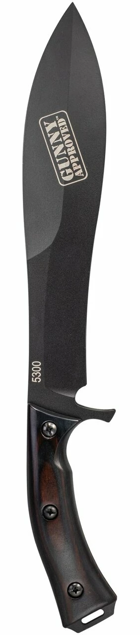 Cheapest 😀 Ka-Bar Gunny Knife KA5300, 9.75" 1095 Cro-Van, Webb Wood Handle 😀 2 Cheapest 😀 Ka-Bar Gunny Knife KA5300, 9.75" 1095 Cro-Van, Webb Wood Handle 😀 - Image 2