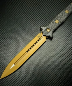 Best Pirce 🎉 Heretic Knives Heretic Nephilim Fixed Blade - Carbon Fiber (6.5" Tri-Nitride) H003-9A-CF 😍 -Automatic Knives shop H003 9A CF 79019.1633724764