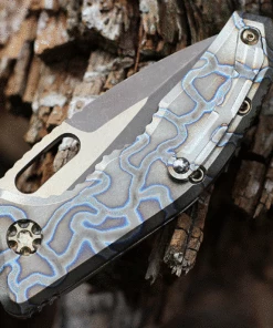 Cheap 🌟 Heretic Knives Heretic Medusa Automatic - Flamed Ti (3" Elmax Tanto BW Bronze) H011-7A-FTi 🎁 -Automatic Knives shop H011 7A FTi.1 02068.1635531059