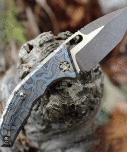 Cheap 🌟 Heretic Knives Heretic Medusa Automatic - Flamed Ti (3" Elmax Tanto BW Bronze) H011-7A-FTi 🎁 -Automatic Knives shop H011 7A FTi.2 26385.1635531059