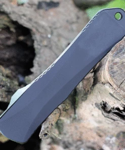 Outlet 🧨 Heretic Knives Heretic Manticore E OTF Auto - Black Alum. and Jade G-10 (3.19" Elmax Two-Tone Bowie) H026B-10A-JADE 🤩 -Automatic Knives shop H026B 10A Jade.3 95151.1625673559