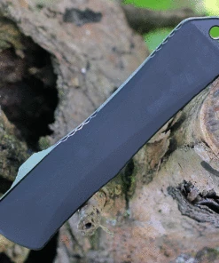 Cheapest 🧨 Heretic Knives Heretic Manticore E OTF Auto - Black Alum. and Jade G-10 (3.19" Elmax Black Bowie) H026B-8A-JADE 🧨 -Automatic Knives shop H026B 8A Jade.2 48445.1625673292