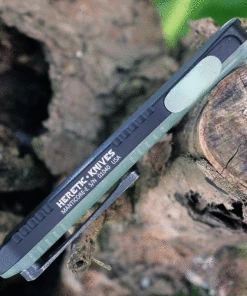 Cheapest 🧨 Heretic Knives Heretic Manticore E OTF Auto - Black Alum. and Jade G-10 (3.19" Elmax Black Bowie) H026B-8A-JADE 🧨 -Automatic Knives shop H026B 8A Jade.3 22907.1625673292