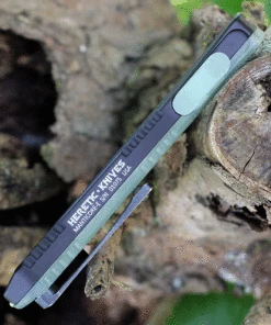 Hot Sale 🤩 Heretic Knives Heretic Manticore E OTF Auto - Black Alum. and Jade G-10 (3.19" Elmax Black Tanto) H027-8A-JADE 🎉 -Automatic Knives shop H027 8A JADE.2 45115.1625672721