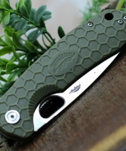 Discount 🎁 Honey Badger Knives Large Flipper HB1003, 3.63" 8Cr13MoV Satin Drop Point Plain Blade, Green FRN Handle 🤩 7 Discount 🎁 Honey Badger Knives Large Flipper HB1003, 3.63" 8Cr13MoV Satin Drop Point Plain Blade, Green FRN Handle 🤩 -Automatic Knives shop HB1003.2 06657.1616616763