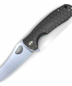 Deals 👍 Honey Badger Knives Small Warncleaver Flipper HB1045, 2.75" 8Cr13MoV Satin Warncleaver Plain Blade, Black FRN Handle 🧨