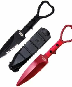 Best reviews of 🛒 Halfbreed Blades Compact Clearance Bundle CCK-01, 4" Trainer and Live Blade W/ Sheath 🌟