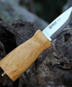Deals ⭐ Helle Nying, 2.75 in. Triple Laminated Stainless Steel Blade, Curly Birch Handle 😍