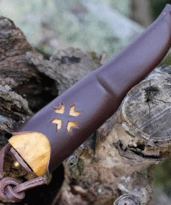 Deals ⭐ Helle Nying, 2.75 in. Triple Laminated Stainless Steel Blade, Curly Birch Handle 😍 -Automatic Knives shop HE55.3 83017.1637092046