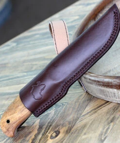 Budget ✔️ Helle Didi Galgalu 610, 5.2" Sandvik 12C27 SS Plain Blade, African Kiaat and Vaulcanfibre Handle 🔔 -Automatic Knives shop HE610 04222.1614181942