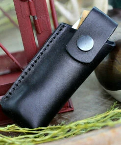 Best Pirce ❤️ Helle Bleja 625, 3.35" Triple Laminated Stainless Steel Drop Point Plain Blade, Curly Birch Handle 🌟 -Automatic Knives shop HE625 82505.1581523081