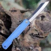 Buy 🛒 Higonokami Aogami 3.00" Enamel Blue Iron Folder HIGOC7B 👏
