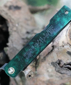 Hot Sale 🧨 Higonokami Aogami 3.00" Satin Jade Stainless Folder HIGOCJB 🎁 -Automatic Knives shop HIGOCJB.3 70954.1627486671