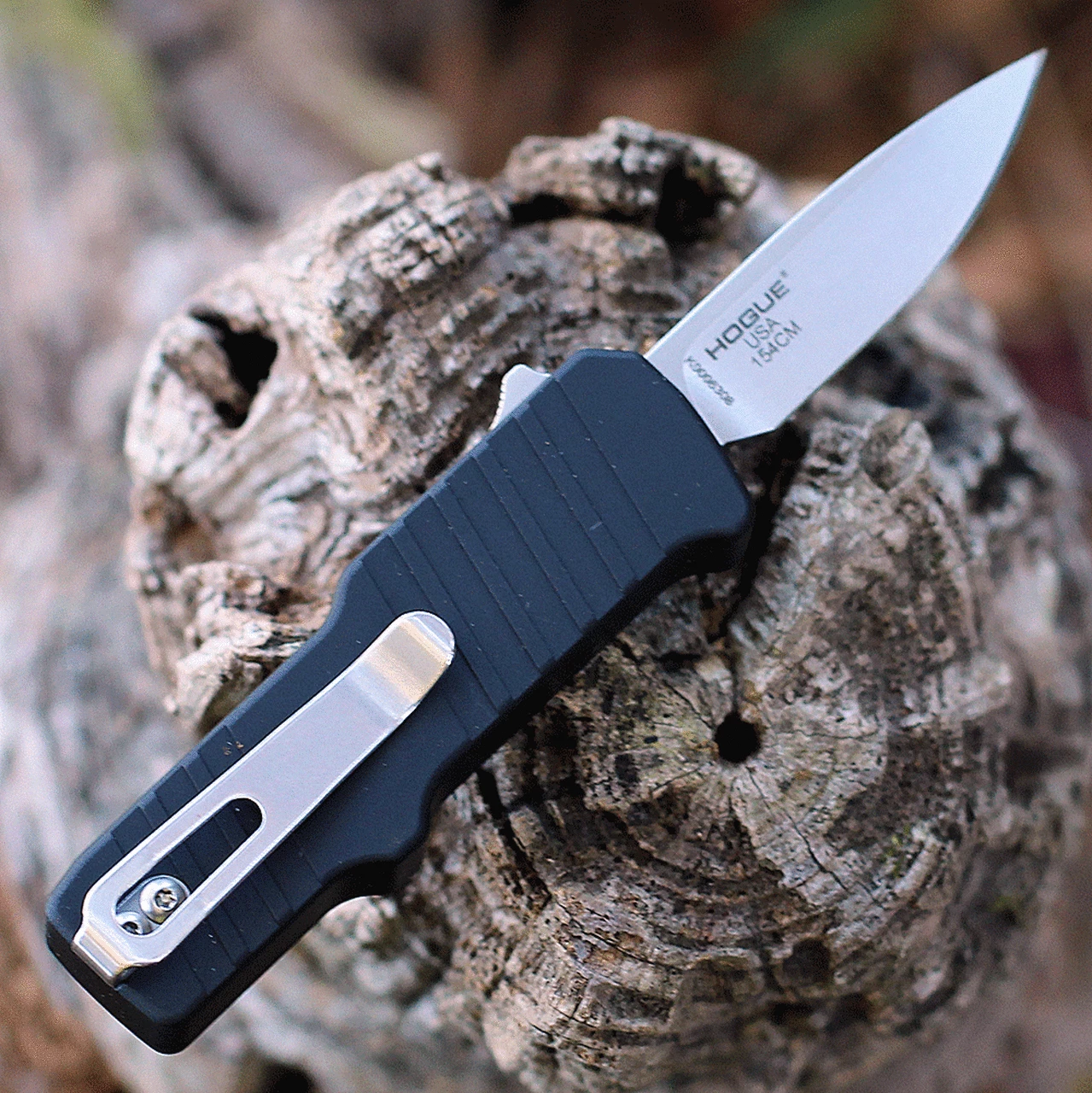 Brand new 🔥 HK Knives HK Micro Incursion OTF Automatic - Blk Alum. ( 1.9" 154CM SW) 54030 ⌛ 2 Brand new 🔥 HK Knives HK Micro Incursion OTF Automatic - Blk Alum. ( 1.9" 154CM SW) 54030 ⌛ - Image 2