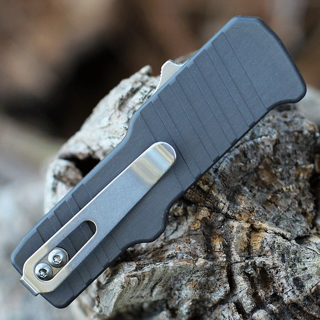 Coupon ❤️ HK Knives HK Micro Incursion OTF Automatic - Gray Alum. ( 1.9" 154CM SW) 54032 ✔️ 4 Coupon ❤️ HK Knives HK Micro Incursion OTF Automatic - Gray Alum. ( 1.9" 154CM SW) 54032 ✔️ - Image 4