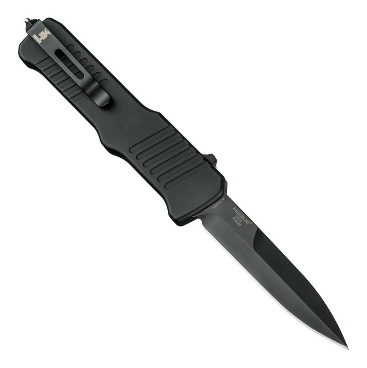 Coupon 🎉 HK Knives HK Incursion OTF 3.9" 154CM Black PVD Finish Bayonet Plain Edge, Matte Black Aluminum Frame 😍 2 Coupon 🎉 HK Knives HK Incursion OTF 3.9" 154CM Black PVD Finish Bayonet Plain Edge, Matte Black Aluminum Frame 😍 - Image 2