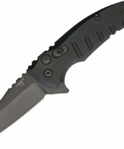 Brand new ⭐ Hogue X1 Microflip HO24166, 2.62"CPM-154 Matte Black Wharncliffe Blade, Black Aluminum Handles 🔥